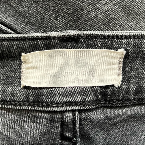 Free People “We The Free” Women’s Gray High-Rise Raw Hem Skinny Denim Jeans 25 - Picture 7 of 7